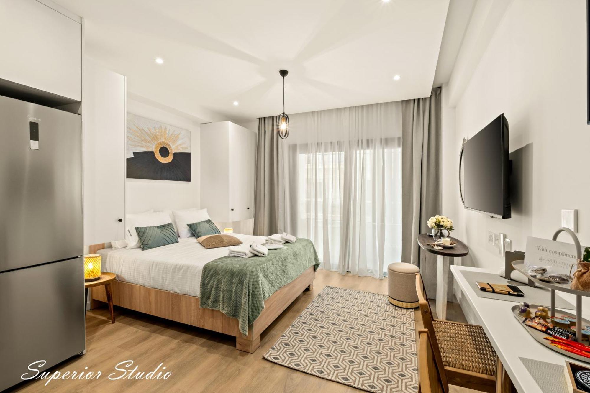 Lazuli Hermes Apartments 拉纳卡 外观 照片